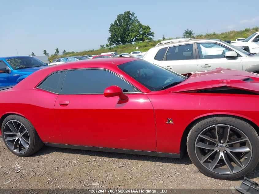 2016 Dodge Challenger R/T Scat Pack VIN: 2C3CDZFJ5GH145261 Lot: 12072047