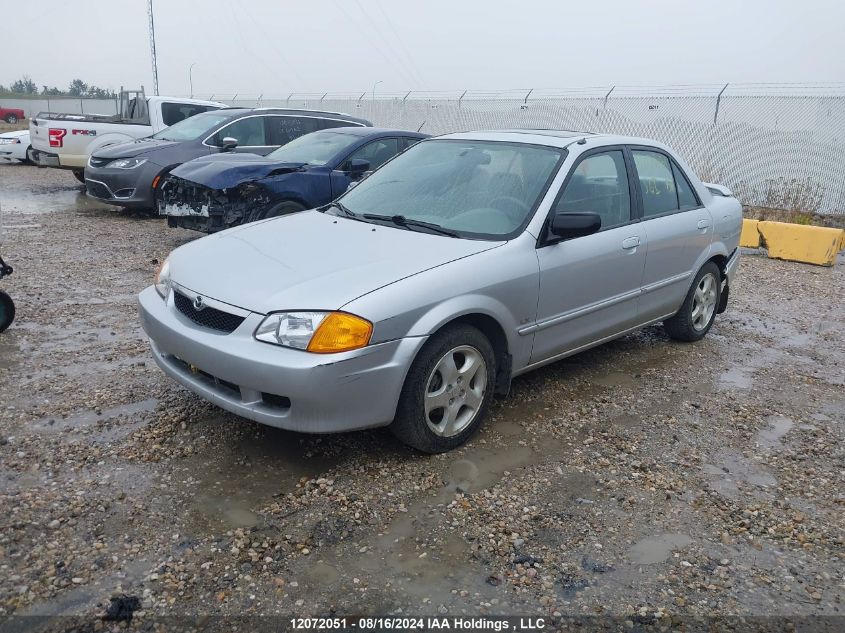 2000 Mazda Protege Es VIN: JM1BJ2215Y0236713 Lot: 12072051