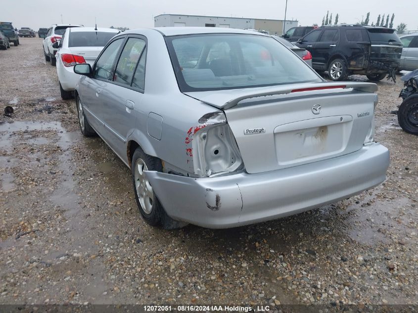 2000 Mazda Protege Es VIN: JM1BJ2215Y0236713 Lot: 12072051