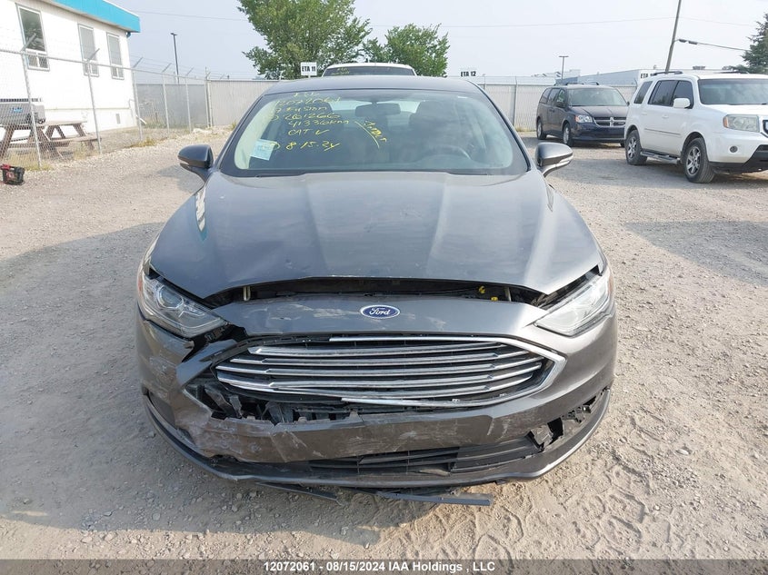 2017 Ford Fusion Se VIN: 3FA6P0H72HR261266 Lot: 12072061