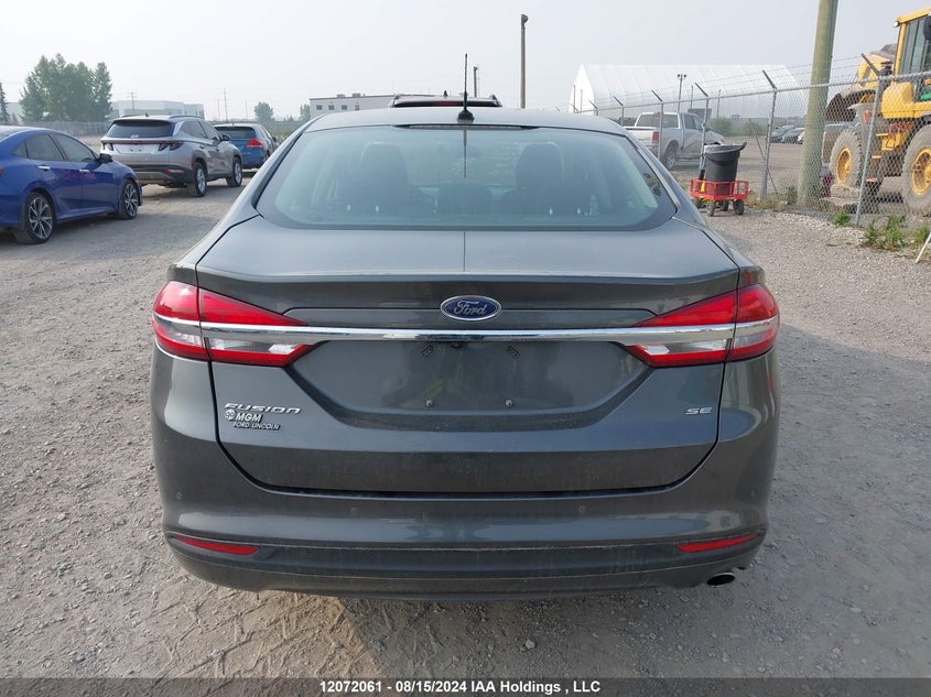 2017 Ford Fusion Se VIN: 3FA6P0H72HR261266 Lot: 12072061