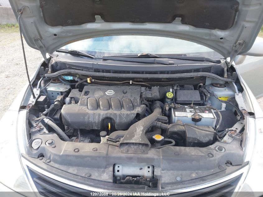 2010 Nissan Versa S/Sl VIN: 3N1BC1CP8AL364897 Lot: 12072088