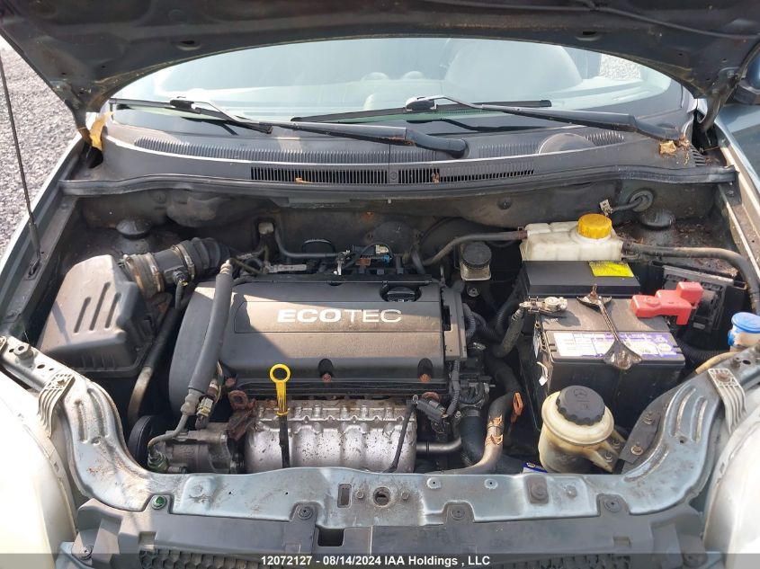 2009 Pontiac G3 Wave VIN: 3G2TX55E69L122182 Lot: 12072127