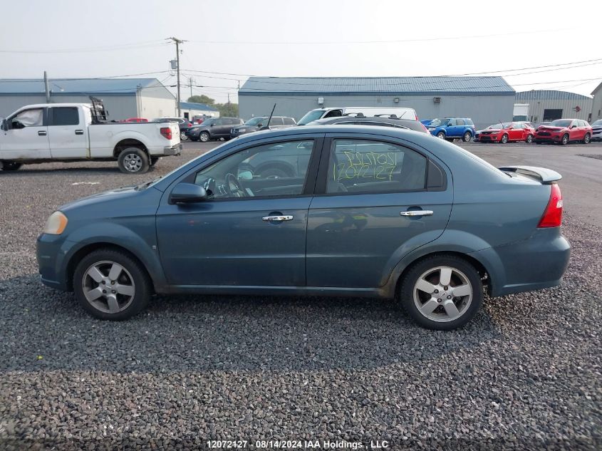 2009 Pontiac G3 Wave VIN: 3G2TX55E69L122182 Lot: 12072127