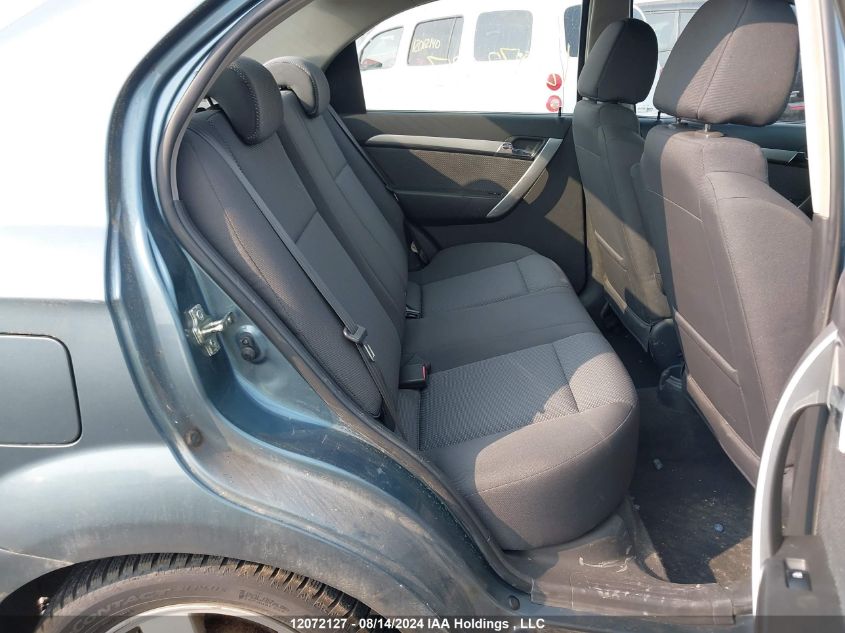 2009 Pontiac G3 Wave VIN: 3G2TX55E69L122182 Lot: 12072127