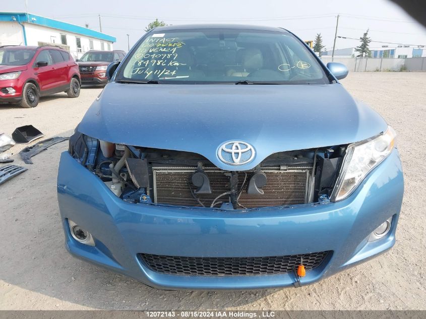 2010 Toyota Venza Base V6 VIN: 4T3BK3BB1AU040989 Lot: 12072143