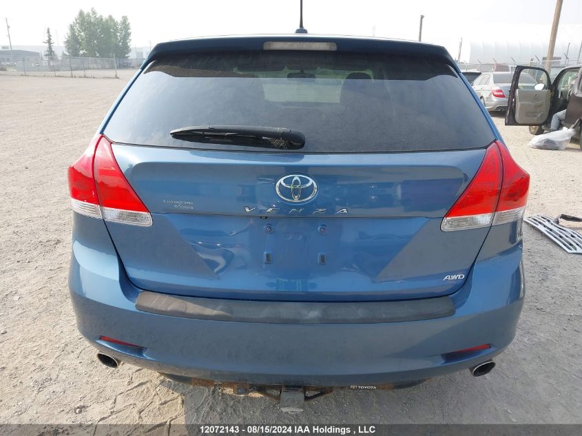 2010 Toyota Venza Base V6 VIN: 4T3BK3BB1AU040989 Lot: 12072143