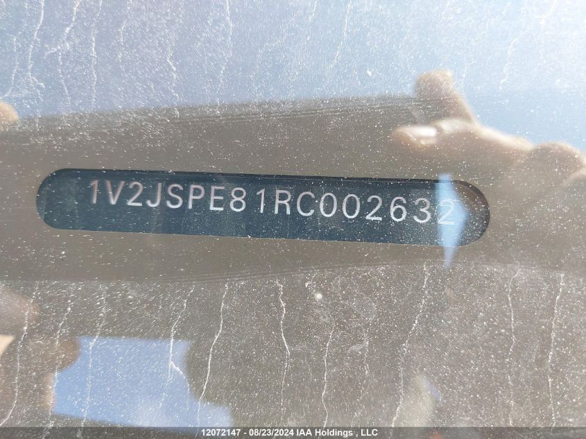 2024 Volkswagen Id.4 VIN: 1V2JSPE81RC002632 Lot: 12072147