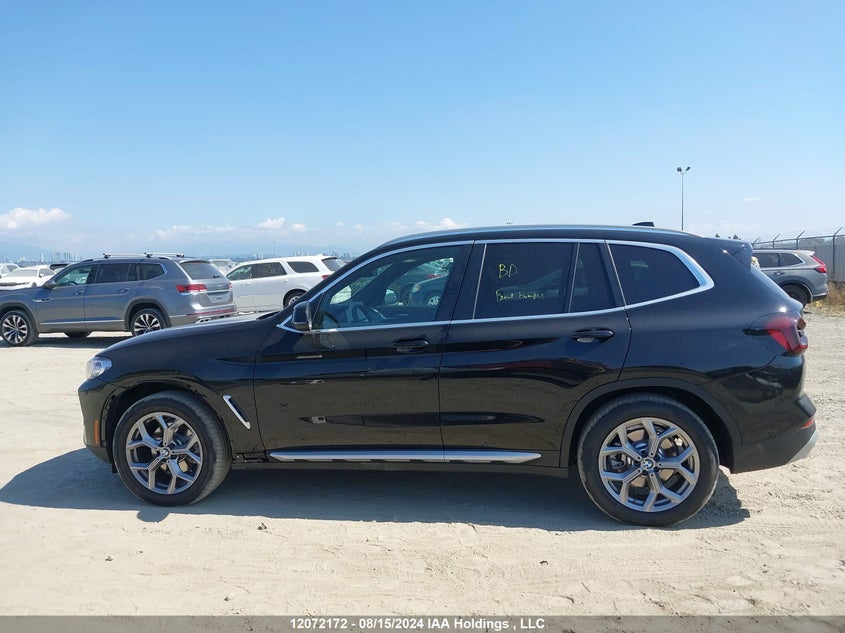 2024 BMW X3 VIN: 5UX53DP04R9W80843 Lot: 12072172