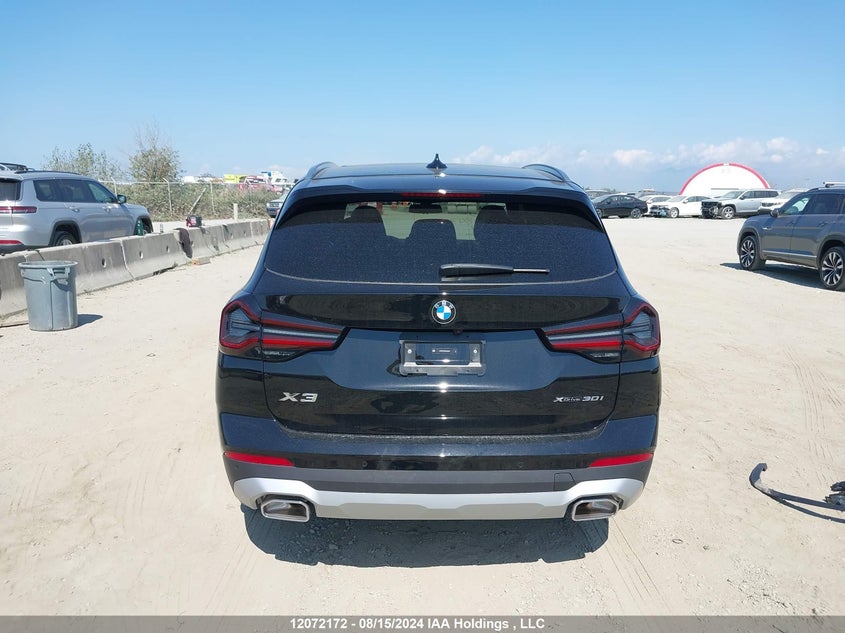 2024 BMW X3 VIN: 5UX53DP04R9W80843 Lot: 12072172