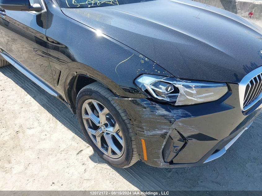 2024 BMW X3 VIN: 5UX53DP04R9W80843 Lot: 12072172