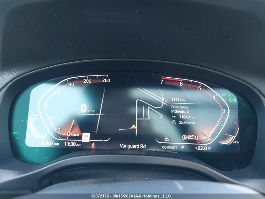 2024 BMW X3 VIN: 5UX53DP04R9W80843 Lot: 12072172