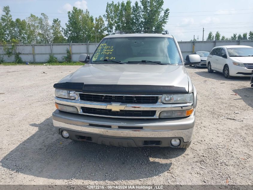 2003 Chevrolet Tahoe K1500 VIN: 1GNEK13Z23R199124 Lot: 12072215