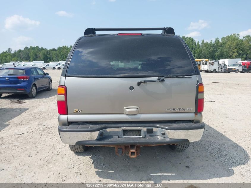 2003 Chevrolet Tahoe K1500 VIN: 1GNEK13Z23R199124 Lot: 12072215