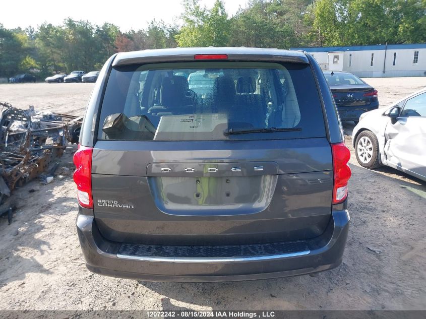 2016 Dodge Grand Caravan Se VIN: 2C4RDGBG2GR178569 Lot: 12072242