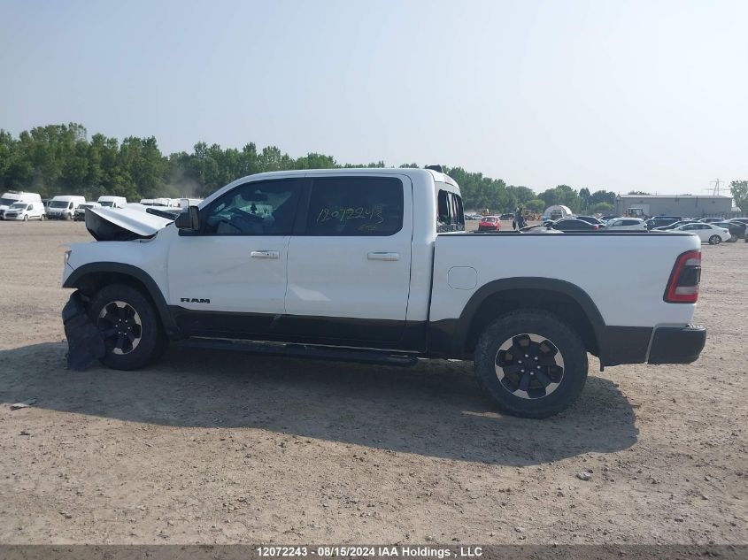 2019 Ram 1500 Rebel VIN: 1C6SRFLT6KN569360 Lot: 12072243