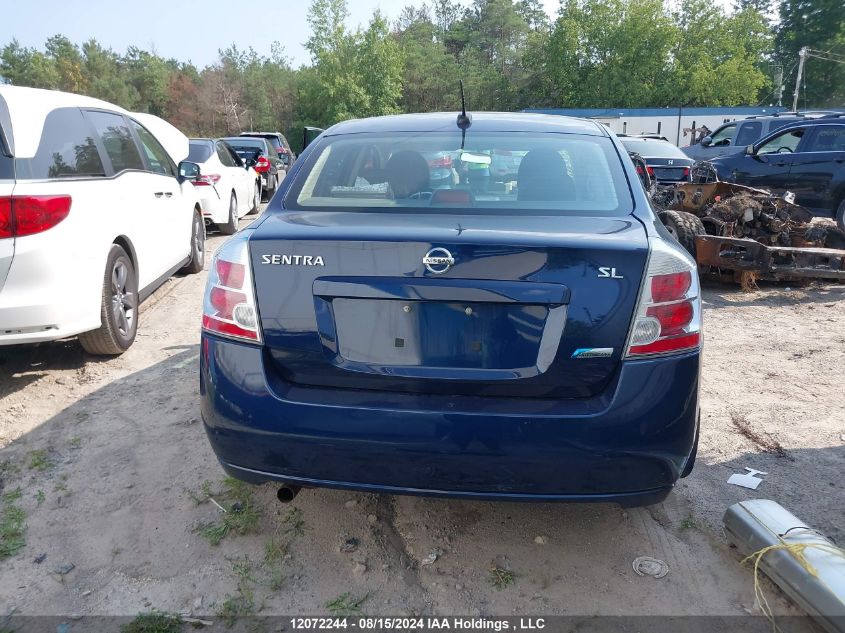 2009 Nissan Sentra 2.0 Sl VIN: 3N1AB61E29L624901 Lot: 12072244