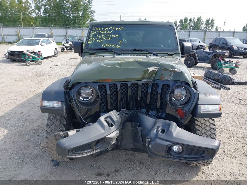 1C4HJXDG0MW541231 2021 Jeep Wrangler Unlimited Sport