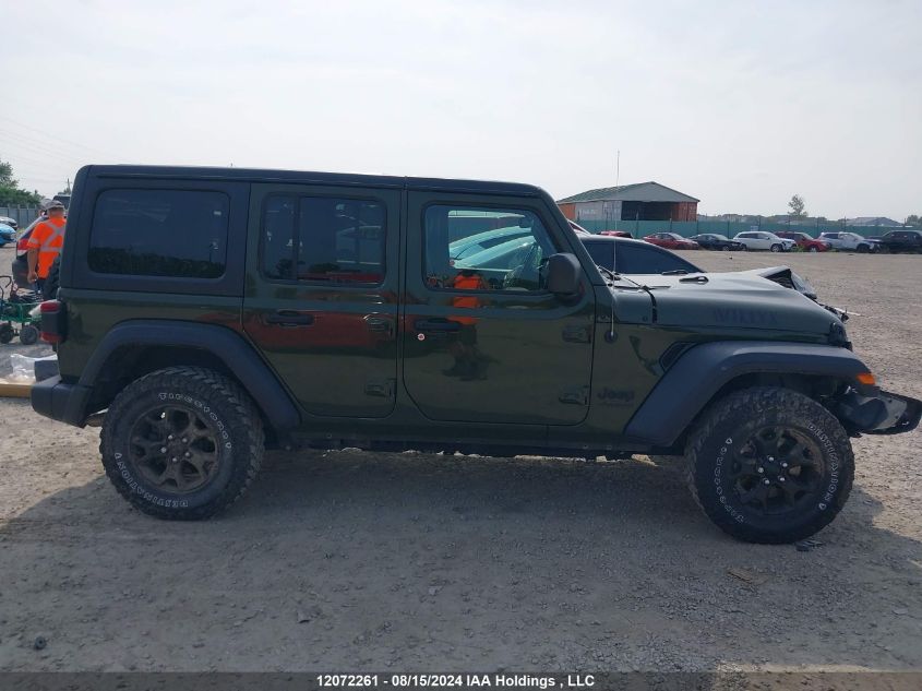 1C4HJXDG0MW541231 2021 Jeep Wrangler Unlimited Sport