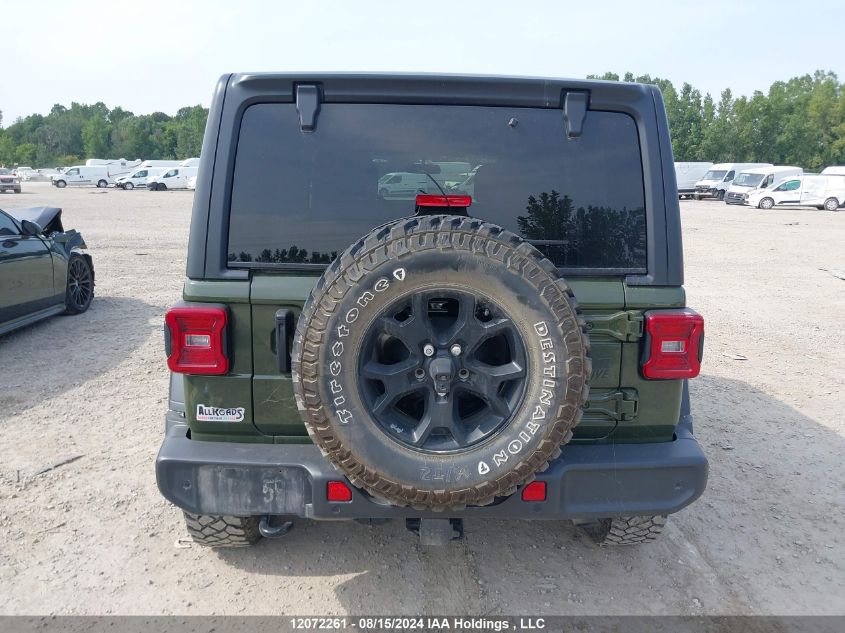 1C4HJXDG0MW541231 2021 Jeep Wrangler Unlimited Sport