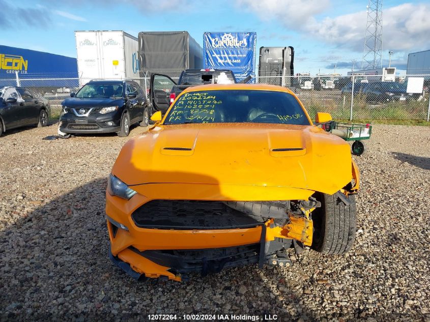 2019 Ford Mustang VIN: 1FA6P8TH7K5102574 Lot: 12072264