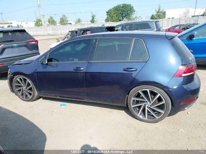 2018 Volkswagen Golf VIN: 3VWG17AU8JM287461 Lot: 12072277