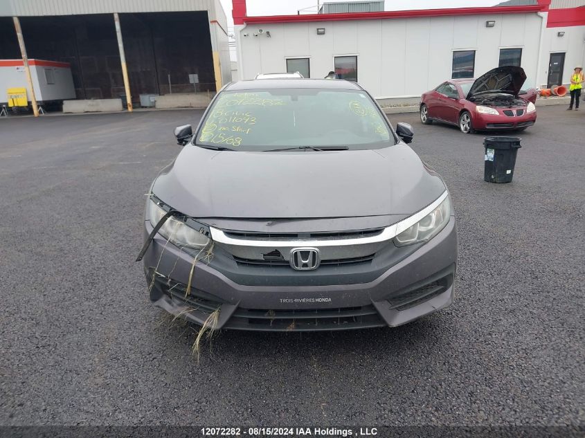 2018 Honda Civic Sedan VIN: 2HGFC2E55JH011043 Lot: 12072282