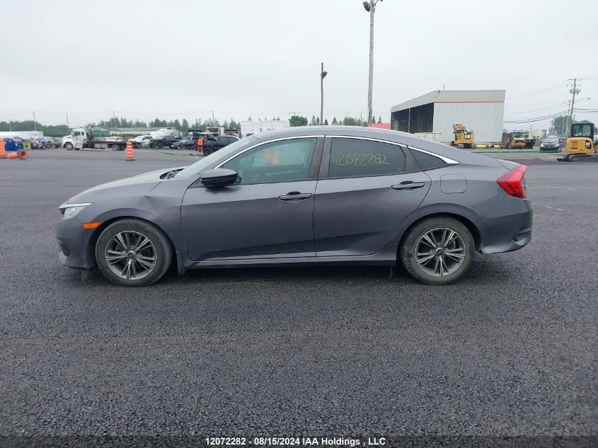 2018 Honda Civic Sedan VIN: 2HGFC2E55JH011043 Lot: 12072282