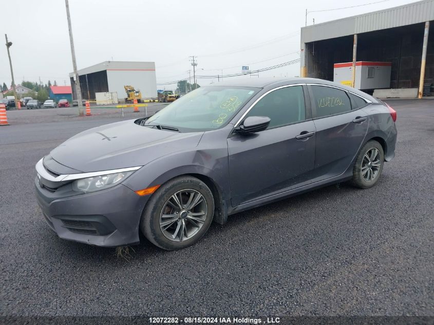 2018 Honda Civic Sedan VIN: 2HGFC2E55JH011043 Lot: 12072282