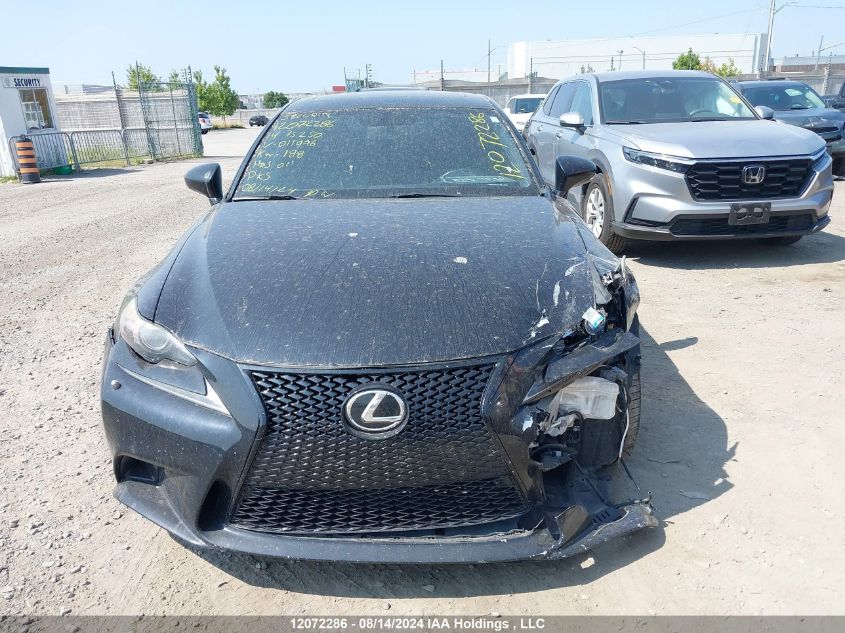 2014 Lexus Is 250 VIN: JTHBF1D25E5011996 Lot: 12072286