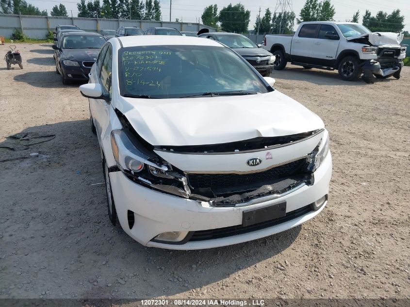 3KPFL4A72HE071594 2017 Kia Forte