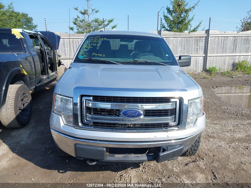 2013 Ford F150 Supercrew VIN: 1FTFW1EF2DFC07326 Lot: 12072304