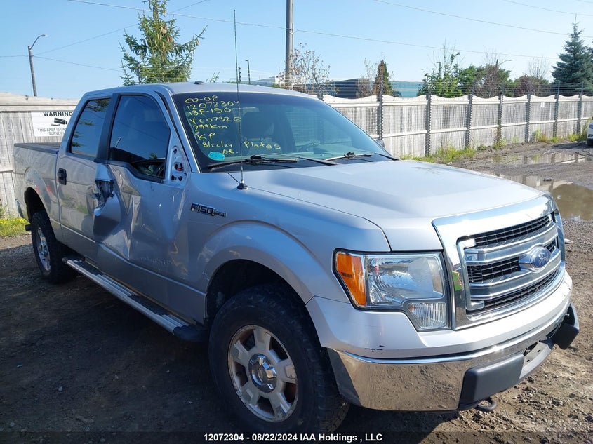 2013 Ford F150 Supercrew VIN: 1FTFW1EF2DFC07326 Lot: 12072304