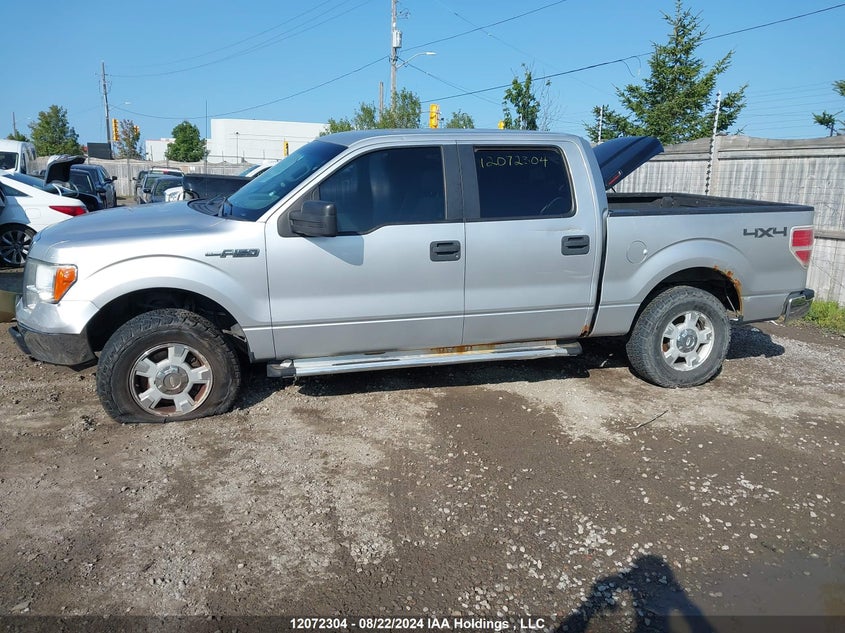 2013 Ford F150 Supercrew VIN: 1FTFW1EF2DFC07326 Lot: 12072304