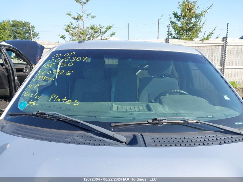 2013 Ford F150 Supercrew VIN: 1FTFW1EF2DFC07326 Lot: 12072304