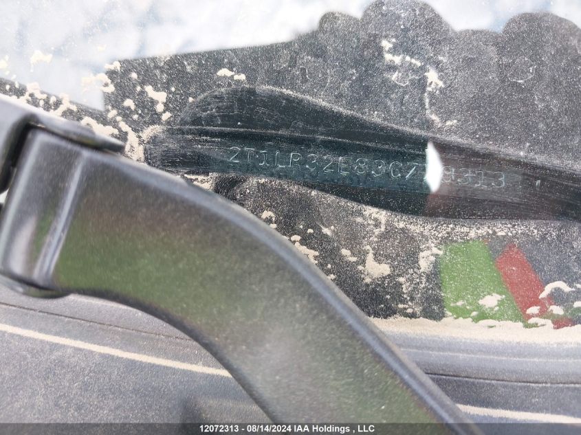 2003 Toyota Corolla Matrix Xr VIN: 2T1LR32E83C778313 Lot: 12072313