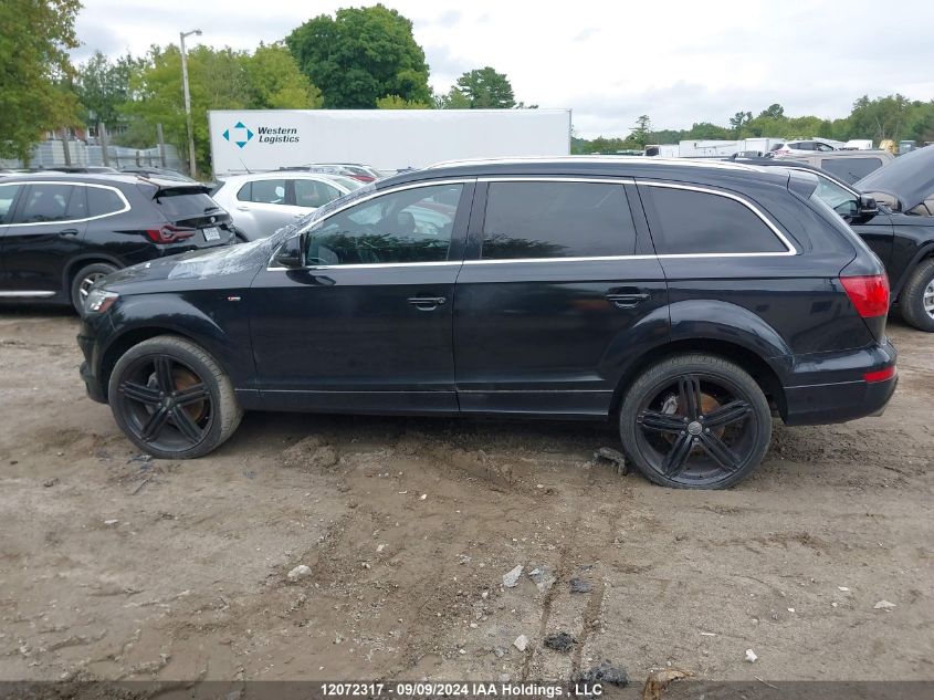 2013 Audi Q7 VIN: WA1WGCFEXDD013809 Lot: 12072317