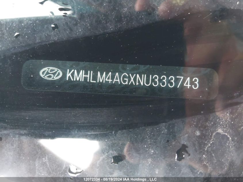 KMHLM4AGXNU333743 2022 Hyundai Elantra