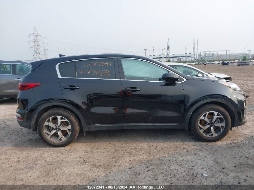 2020 Kia Sportage VIN: KNDPM3AC5L7732276 Lot: 12072341