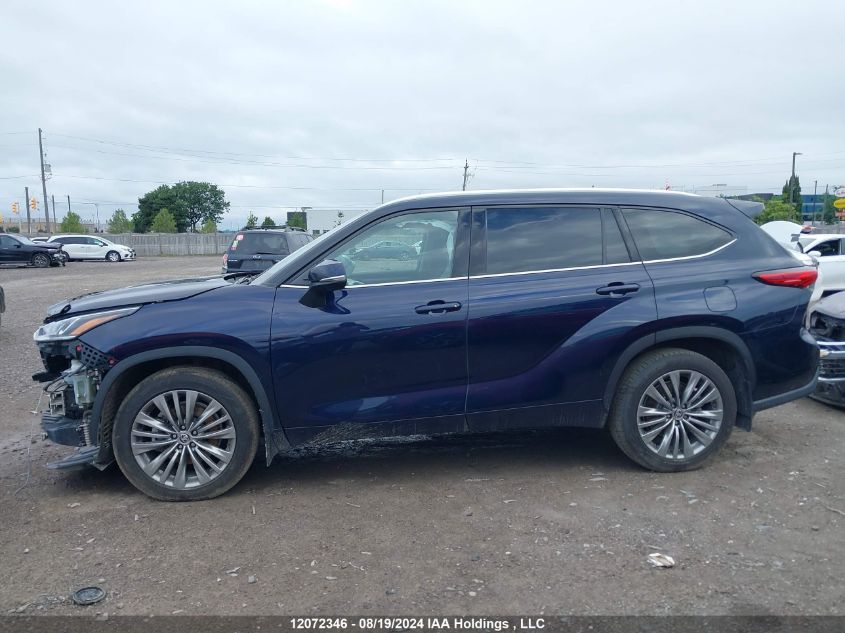 2020 Toyota Highlander Limited VIN: 5TDFZRBH3LS001796 Lot: 12072346