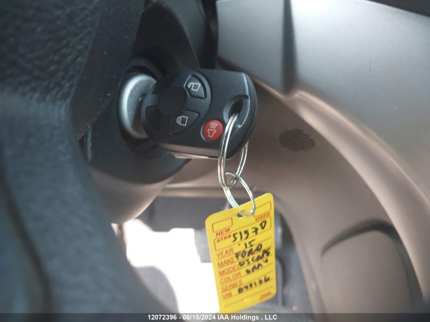 2015 Ford Escape Se VIN: 1FMCU0G9XFUB43136 Lot: 12072396