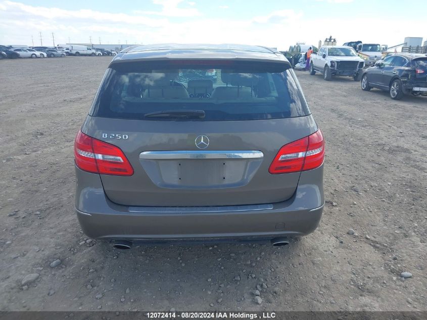 2013 Mercedes-Benz B-Class VIN: WDDMH4EB7DJ123392 Lot: 12072414