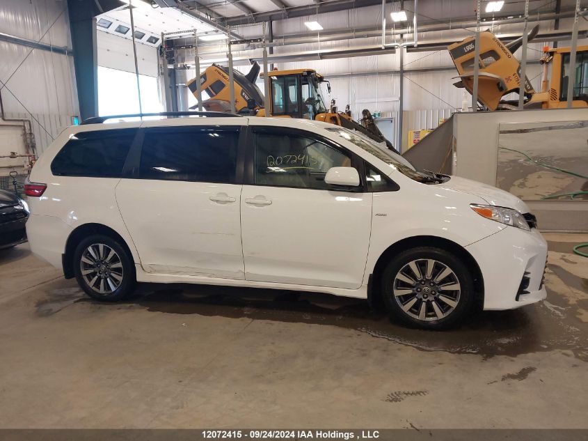 2020 Toyota Sienna Le VIN: 5TDJZ3DC0LS244572 Lot: 12072415