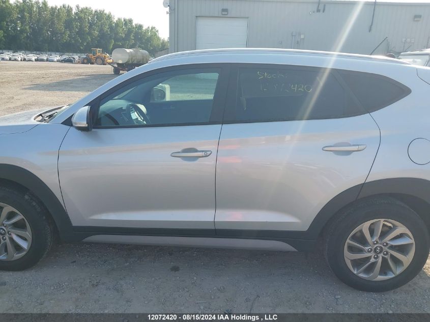 2017 Hyundai Tucson Premium VIN: KM8J33A47HU437654 Lot: 12072420