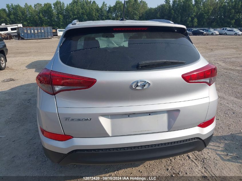 2017 Hyundai Tucson Premium VIN: KM8J33A47HU437654 Lot: 12072420