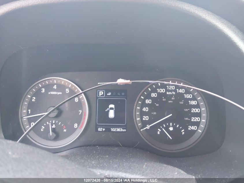 2017 Hyundai Tucson Premium VIN: KM8J33A47HU437654 Lot: 12072420