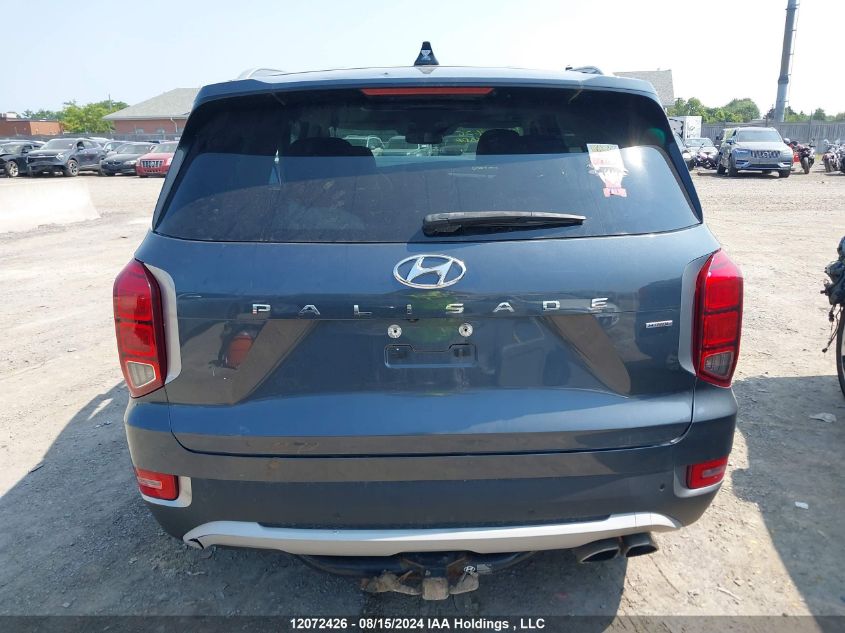 2020 Hyundai Palisade Sel VIN: KM8R3DHE2LU132191 Lot: 12072426