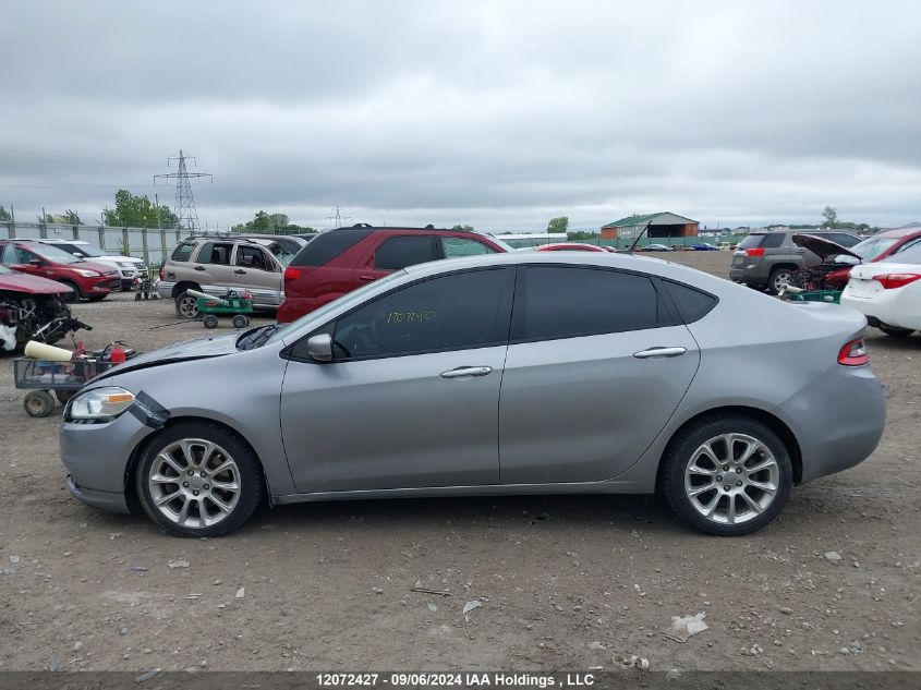 2015 Dodge Dart Limited VIN: 1C3CDFCB6FD100210 Lot: 12072427