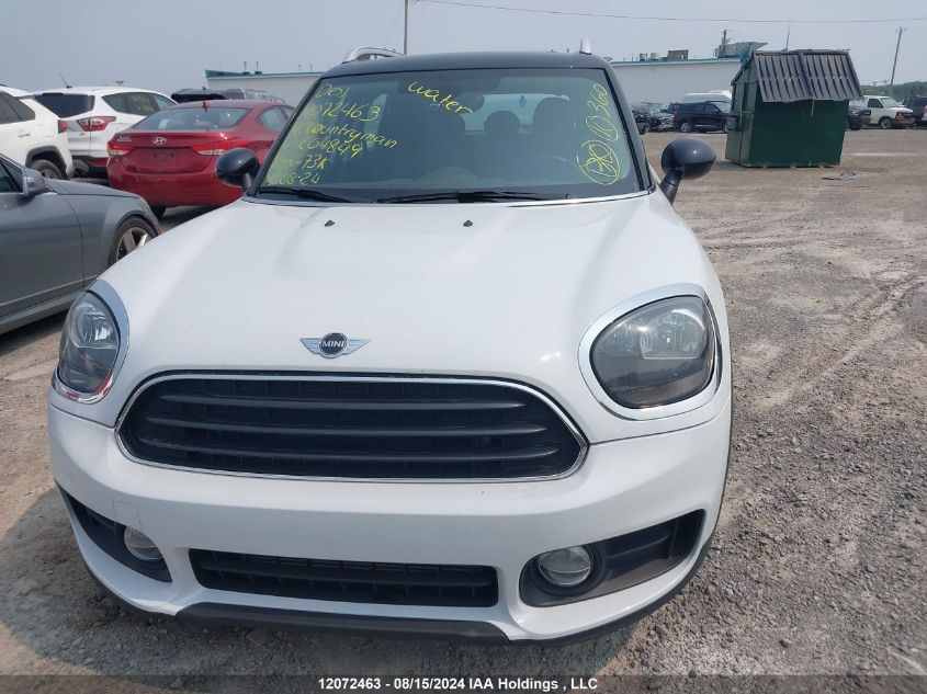 2018 Mini Cooper Countryman All4 VIN: WMZYV5C36J3E04849 Lot: 12072463