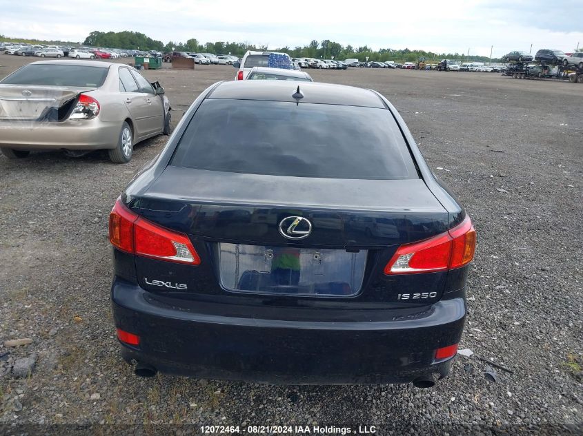 2009 Lexus Is 250 VIN: JTHBK262595090607 Lot: 12072464